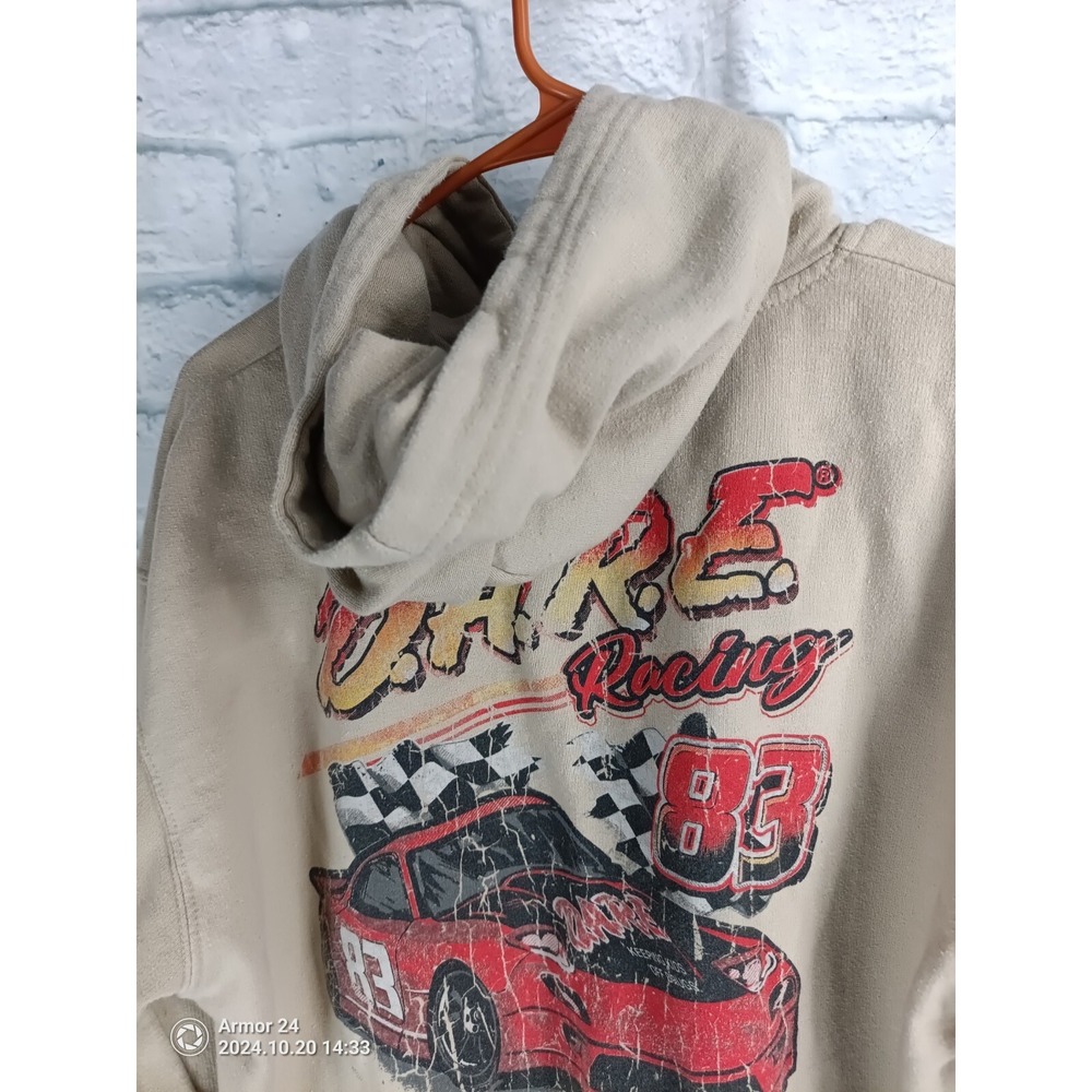 DARE Racing Keeping Kids Off Drugs Mens Medium Hoodie/Sweater - Picture 6 of 6